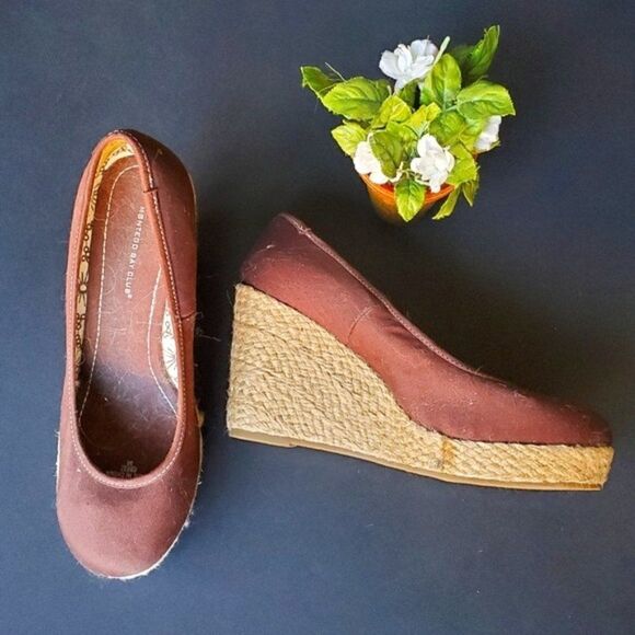 Montego Bay Espadrille Wedge Heels - Picture 1 of 7